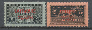 1931 Colonie française Lattaquié Taxe N°1 et 2 N* Cote 70€ H4079