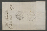 1872 Lettre N°60 Obl GC1074 Collobrieres CAD T16 VAR(78) Ind 7 cote 30€ X1932