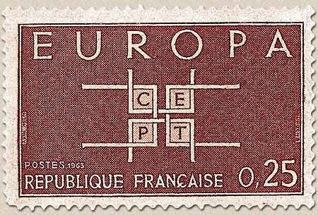 Europa. 25c. Brun-rouge Y1396