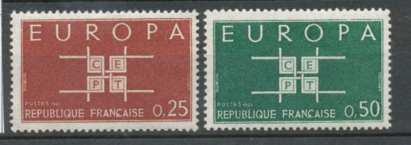 Série Europa. 2 valeurs Y1397S