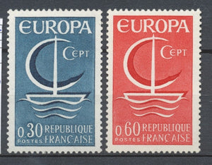 Série Europa. 2 valeurs Y1491S