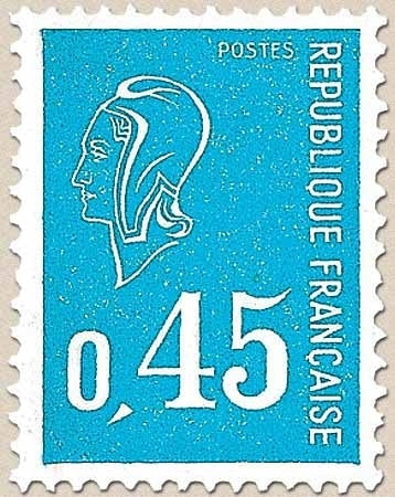 Type Marianne de Béquet. 1re série. 45c. Bleu Y1663