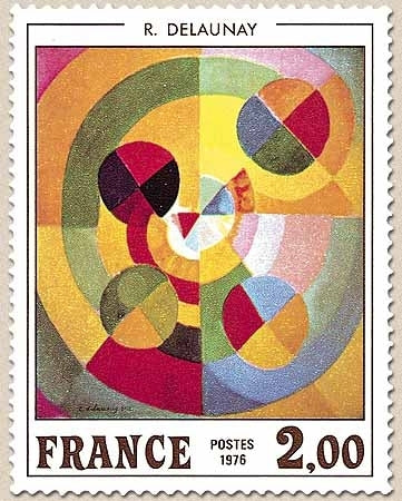 Oeuvres d'art. La joie de vivre de Robert Delaunay (1885-1941)  2f. Polychrome Y1869