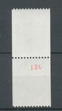 Type Liberté paire verticale N°2222 + 2222a N° rouge au verso Y2222aA