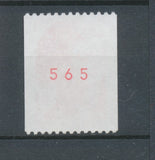 Type Liberté N°2379b  2f.20 rouge N° rouge au verso Y2379b