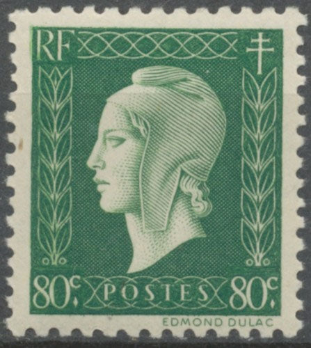 Série de Londres. Marianne de Dulac.  80c. Vert Neuf luxe ** Y688