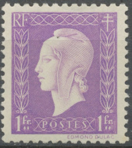 Série de Londres. Marianne de Dulac. 1f. Lilas Neuf luxe ** Y689