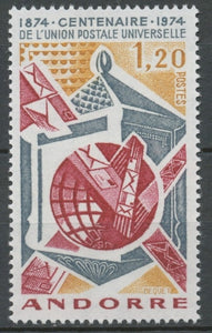 Andorre Français N°242 1f.20 NEUF** ZA242