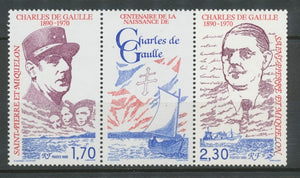 SPM  N°532A Centenaire de la naissance du Général Charles de Gaulle ZC532A